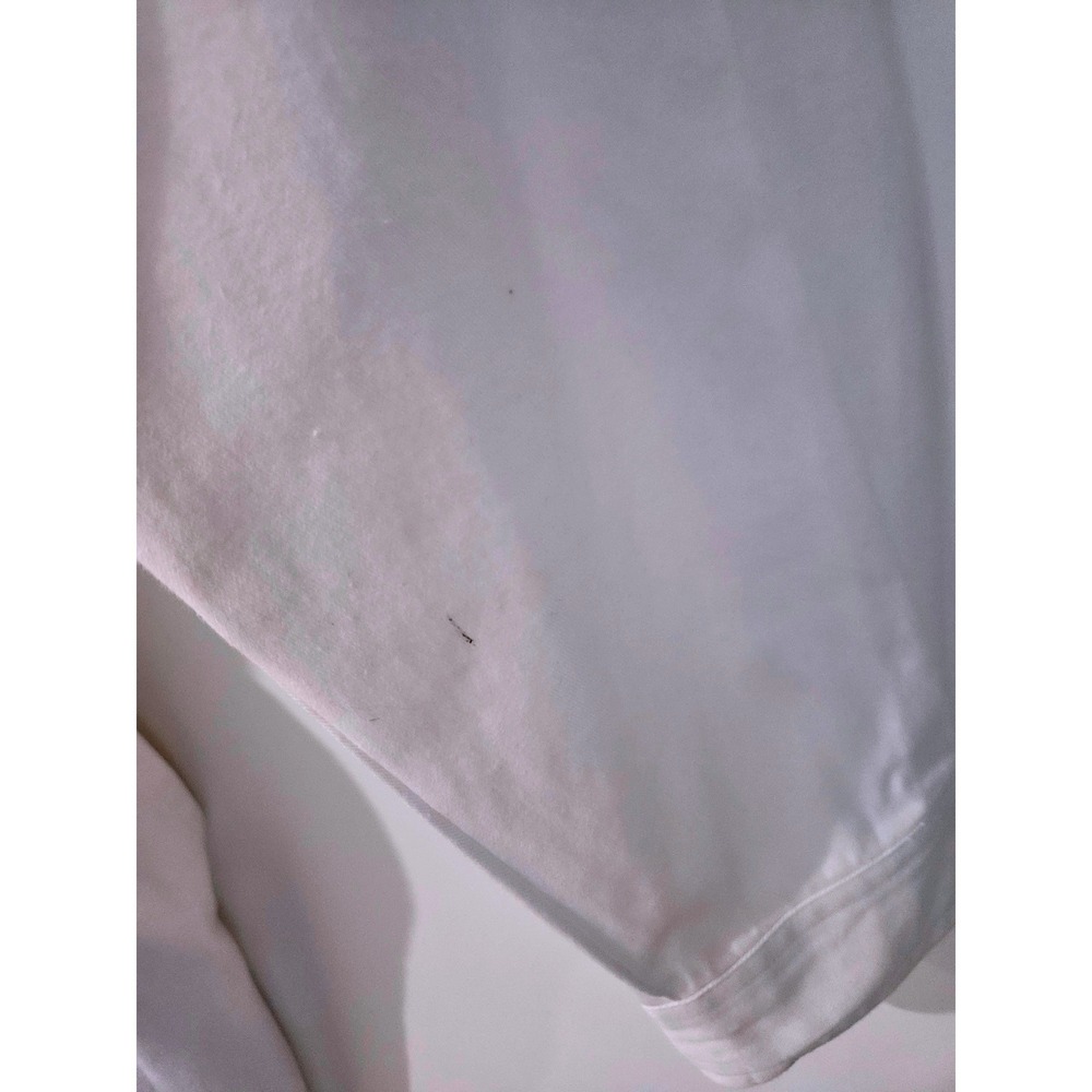 VTG 80s Trash Clothing White Tiger Jumpsuit Embroidered Denim Coveralls Belted - Picture 11 of 11